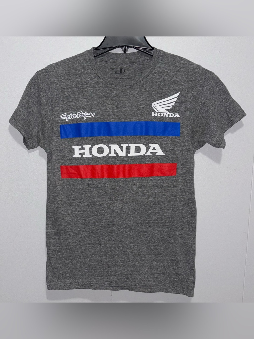 Troy Lee Designs Honda Racing Graphic T Shirt Gray Men’s Small